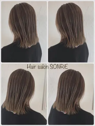 ミディアム メンズ 美容室 ソンリエのヘアスタイル
