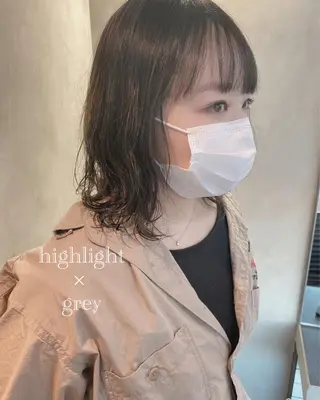 ショート カラー ヘアアレンジ stylist/蛯谷 珠里のヘアスタイル