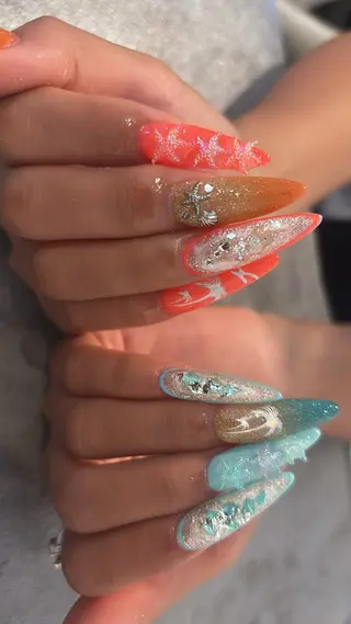 ネイル Mignon所属・Mignon 、のネイルデザイン