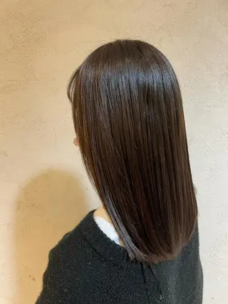 ミディアム ueki ayaneのヘアスタイル