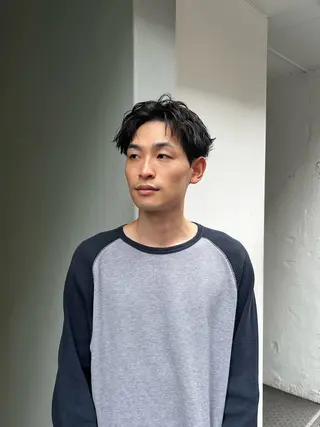 ショート メンズ GO TODAY SHAiRE SALON NU茶屋町店所属・メンズ特化 河内翔吾のヘアスタイル