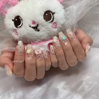 ネイル La neige* yuki 🥯🍑のネイルデザイン