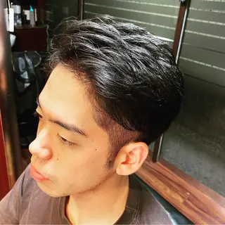 ショート ヘアアレンジ メンズ ヒロ銀座所属・福村 美沙紀のヘアスタイル