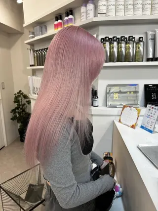 カラー 🐣栄/ハイトーン カラー/そうた🐣‪のヘアスタイル