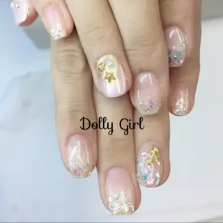 ネイル 個室ネイルサロンDolly  Girl〜ドーリーガール〜所属・DollyGirl KYOKOのネイルデザイン