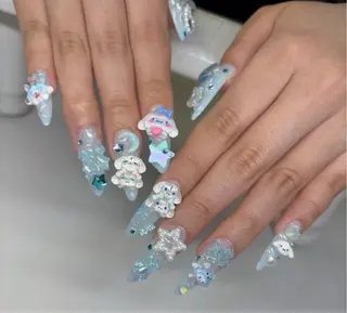 ネイル Lina nail所属・Luna 池袋のネイルデザイン