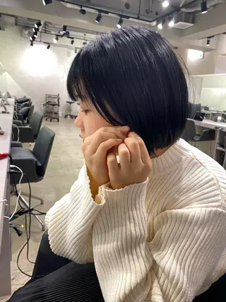 ショート nex the salon coall所属・🫧似合わせショート イシダ🫧のヘアスタイル