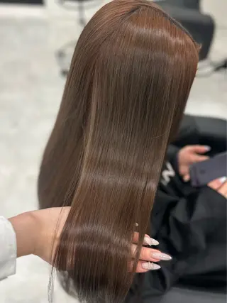 ロング カラー 上品モテヘア🩶 karen🩶のヘアスタイル