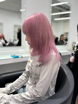 ロング カラー 💖ミルクティー💖 あかり💖のヘアスタイル