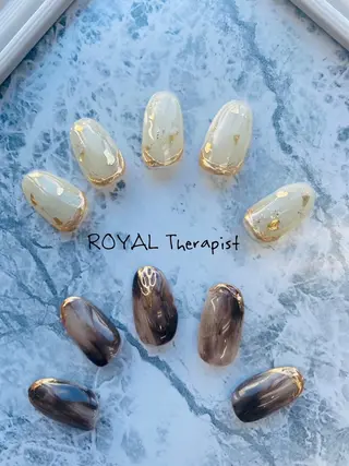 ネイル 【尾下】 ロイヤル•セラピストのネイルデザイン