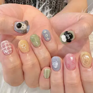 ネイル 新井 ひなののネイルデザイン