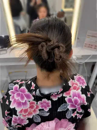 ヘアアレンジ 秋葉原コットン所属・ヘアセット 🤍AIRA🤍のヘアスタイル