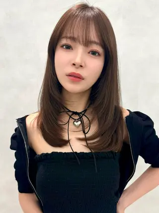 ロング ショート/ボブ/ 白髪ぼかし/しんやのヘアスタイル