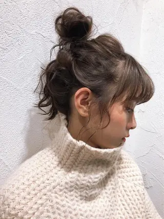 ロング カラー La  SHE's 天王寺店所属・マルヤマ リナのマツエク・マツパデザイン