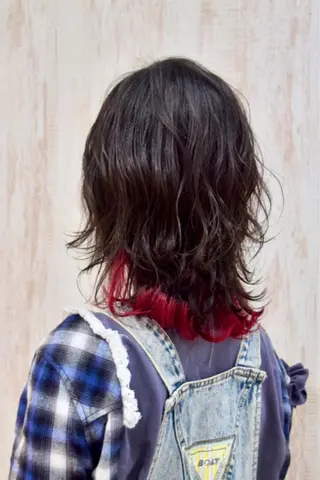 ミディアム GATE.所属・GATE. staffのヘアスタイル