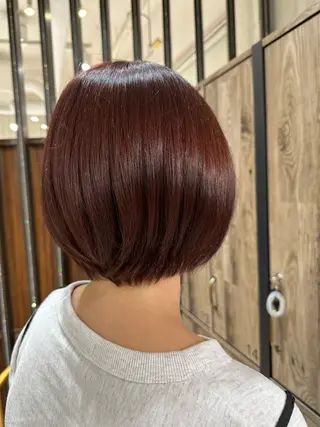 ショート ブリーチ/艶カラー カノ🌼のヘアスタイル