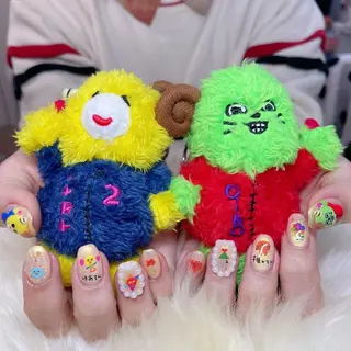 セミロング 💜MIYA nail川崎店のネイルデザイン