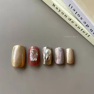 ネイル Freex nail所属・freex nail /ニュアンス/個性派のネイルデザイン