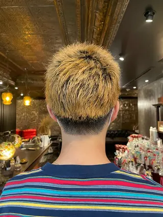 ショート ヘアアレンジ メンズ 似合わせカラー / レイヤーMADOKAのヘアスタイル