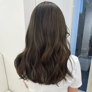 ロング カラー Parve Mix 森 美遥🇰🇷🩶のヘアスタイル