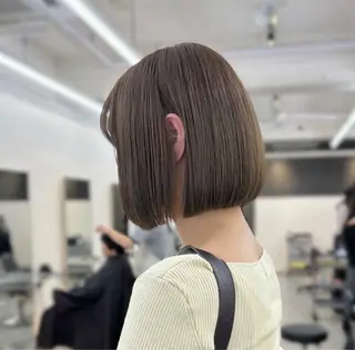 ショート ❣️圧倒的透明感ヘア ❣️yukinaのヘアスタイル