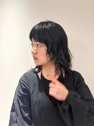 ミディアム 【haRu/ハル】 さくらこのヘアスタイル