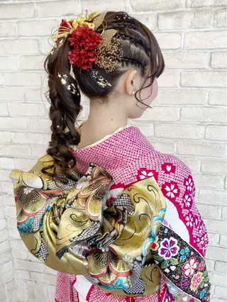 ヘアアレンジ ハウス山下あやか 成人式カットカラーのその他イメージ