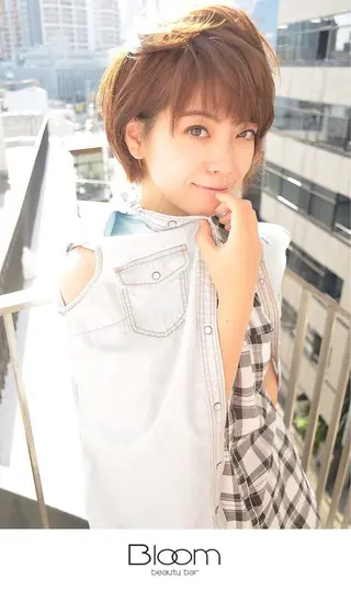 ショート Bloom beauty bar所属・小西 弘之［セミナー講師］のヘアスタイル