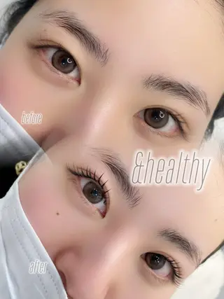 マツエク・マツパ アンドヘルシーLED 天満 🐥RINKAのマツエク・マツパデザイン