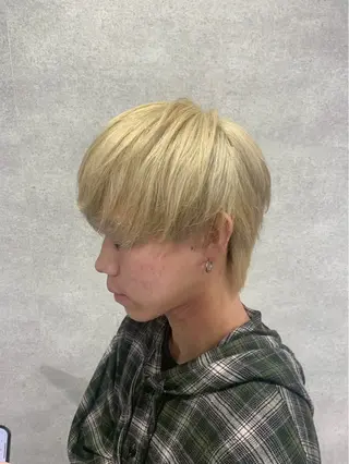 カラー パーマ メンズ 福井祥太／海外風 /プードルパーマのヘアスタイル