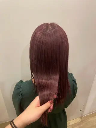 カラー ヘアーメイクス所属・ホウノ サナ モデル募集🍒のヘアスタイル