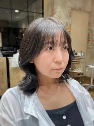 ミディアム 💍新宿ショート 💍岩田莉奈のヘアスタイル