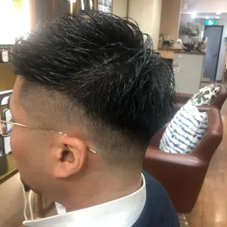 ショート メンズ 平賀 誠也のヘアスタイル