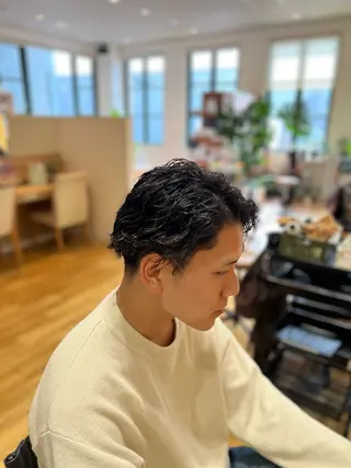 パーマ メンズ Camishi所属・瀬野凌介/メンズ カット/パーマのヘアスタイル