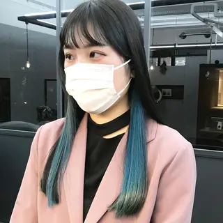 セミロング カラー ✂︎ウルフ・ショート ✂︎MIKUNIのヘアスタイル