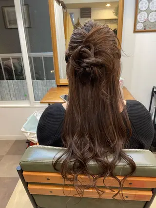 ヘアアレンジ HempBeauty 浅野アサミのヘアスタイル