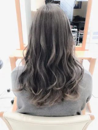 ロング カラー Days 透明感カラーのヘアスタイル