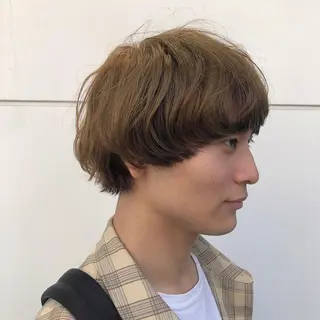 カラー メンズ カトウ ユウカのヘアスタイル