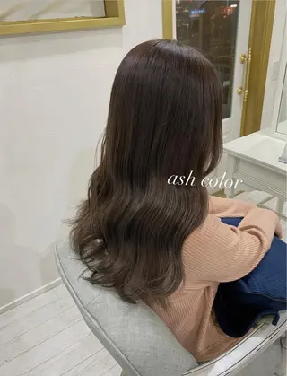 ロング カラー flen所属・𖤣𖥧𖥣𖥧田中 姫乃𖤣𖥧𖥣𖡡のヘアスタイル