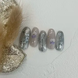 ネイル ⭐︎休業中の練習⭐︎ JNA認定講師髙橋のネイルデザイン