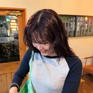 ロング カラー MUKU所属・beni yumikoのヘアスタイル