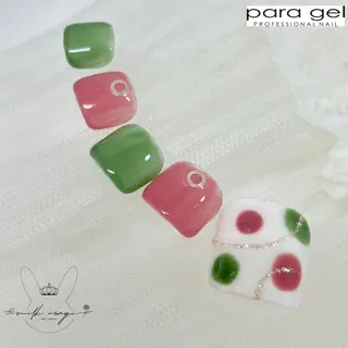 ネイル パラジェル専門店　認定サロンMILK USAGI三宮店所属・石堂 香のネイルデザイン