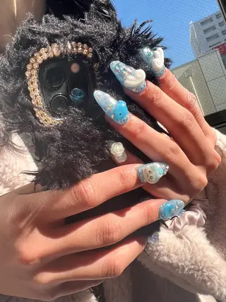 ネイル 個性派／中韓ネイル SAKURAのネイルデザイン