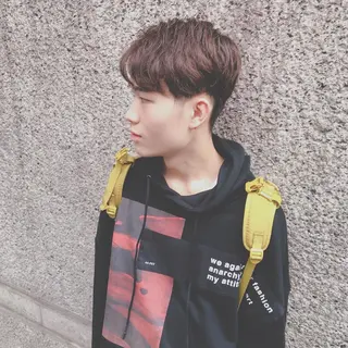 ショート カラー パーマ ヘアアレンジ メンズ CHIC share salon所属・ちこ .のヘアスタイル