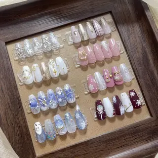 ネイル RAFFINE haru🦋🩵のネイルデザイン