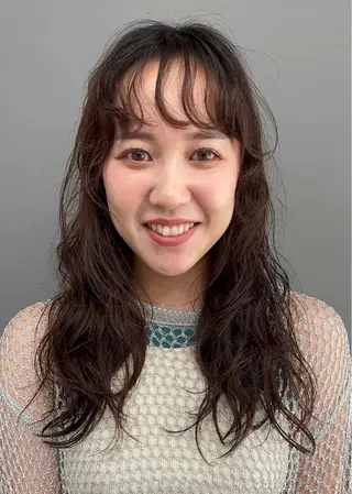 パーマ 岸本 理希のヘアスタイル