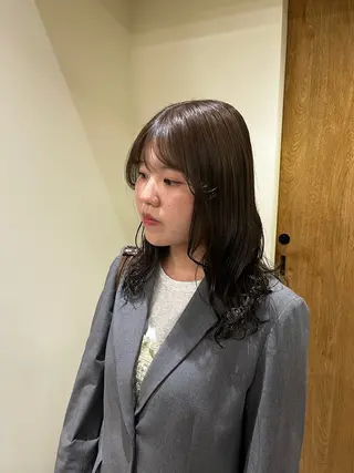 ミディアム mao /HUI金山のヘアスタイル