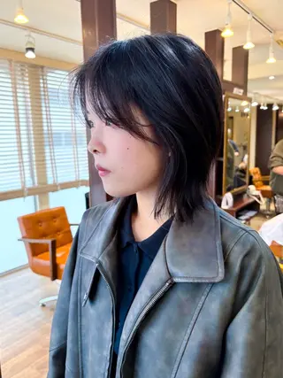 ショート Miyamoto Yasuchikaのヘアスタイル