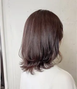 ショート カラー 透明感カラー🎀 ／レイヤー／マツエクのヘアスタイル