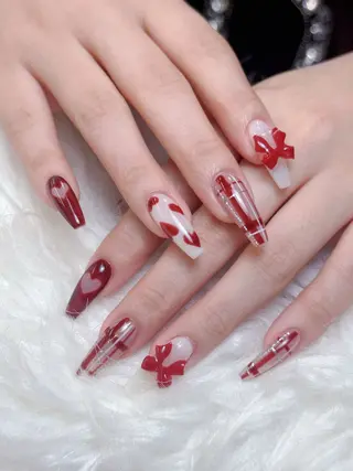 ネイル Jenn Nail_ ヘビのネイルデザイン